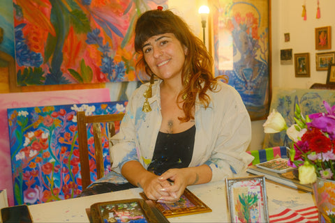 Ressignificar fotografias com arte com Katryn Beaty