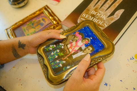 Oficina de Ressignificar Fotos com Arte