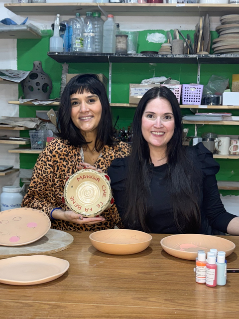 Cerâmica Criativa com Isa Leão e Gabi Vinagre