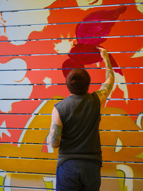 Curadoria e conexão com o artista